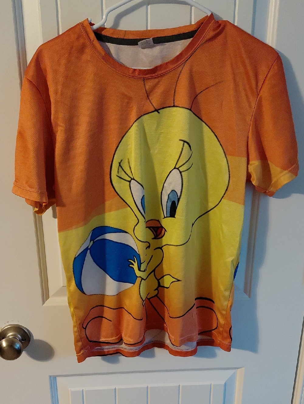 Tweety Orange & Yellow Graphic Tee for Kids